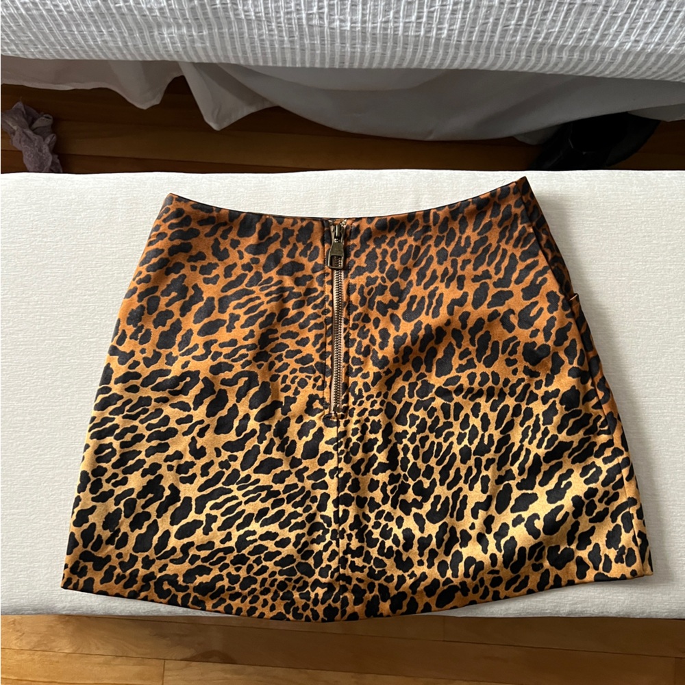 Cheetah Print Ecote Urban Outfitters Mini Skirt - Picture 10 of 10
